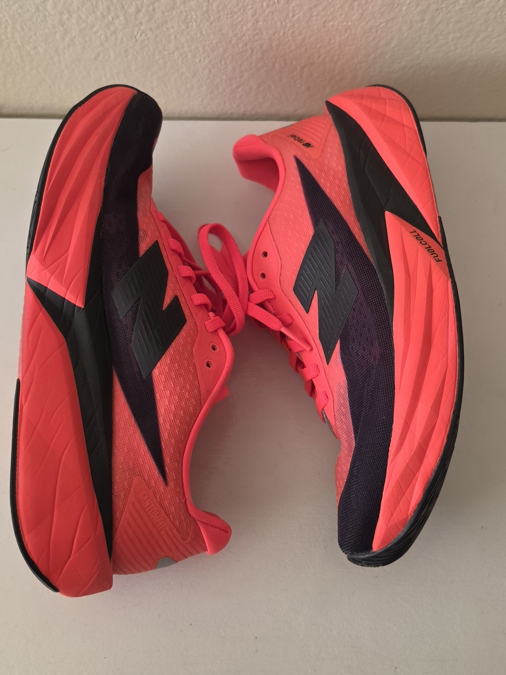 New Balance Women's Orange and Black Athletic Shoes